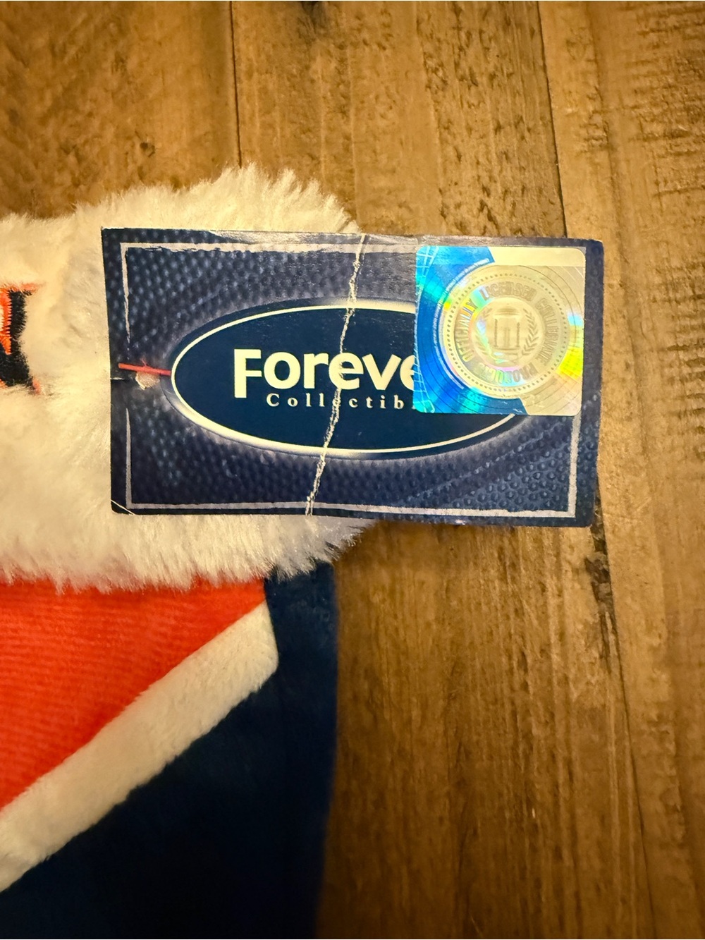 Auburn Tigers Christmas Stocking – Plush Holiday Mantle Décor – NCAA Licensed - Picture 5 of 6